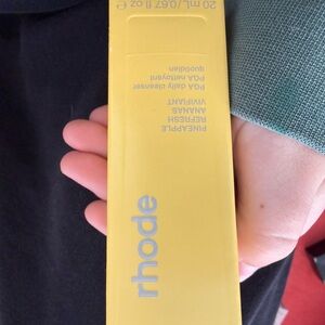 RHODE Bright Yellow Skincare Box